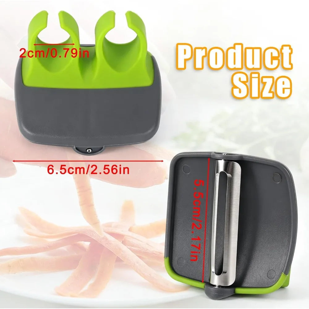 Portable Kitchen Peeling Tool Stainless Steel Veggie Peeler