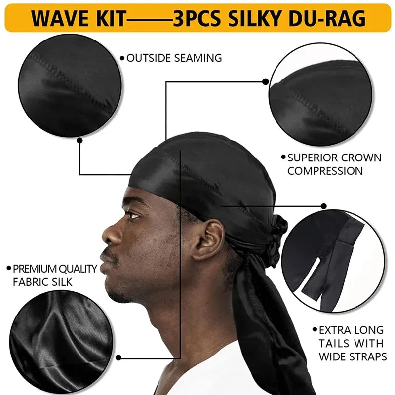 Sevich Waves Control Pomade Set With Hair Oil And Brush