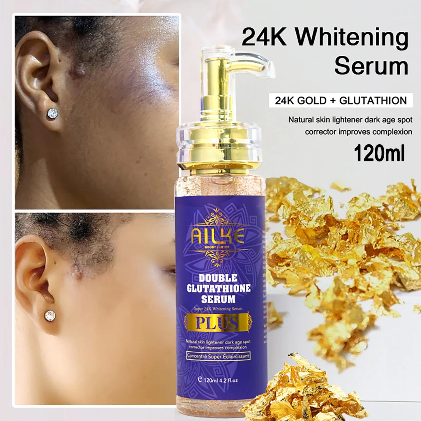 AILKE Anti Dark Spot Serum Brightening Gel For Radiant Complexion