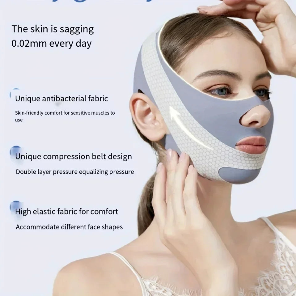 V Line Face Lifting Strap For Double Chin Contour Support