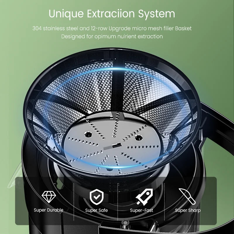 Sejoy Juicer Machine Centrifugal Juicer For Fruit And Vegetable