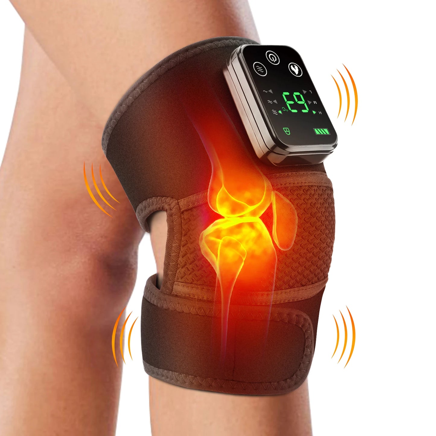 Hailicare Knee Heating Massager With Hot Compress And Vibration