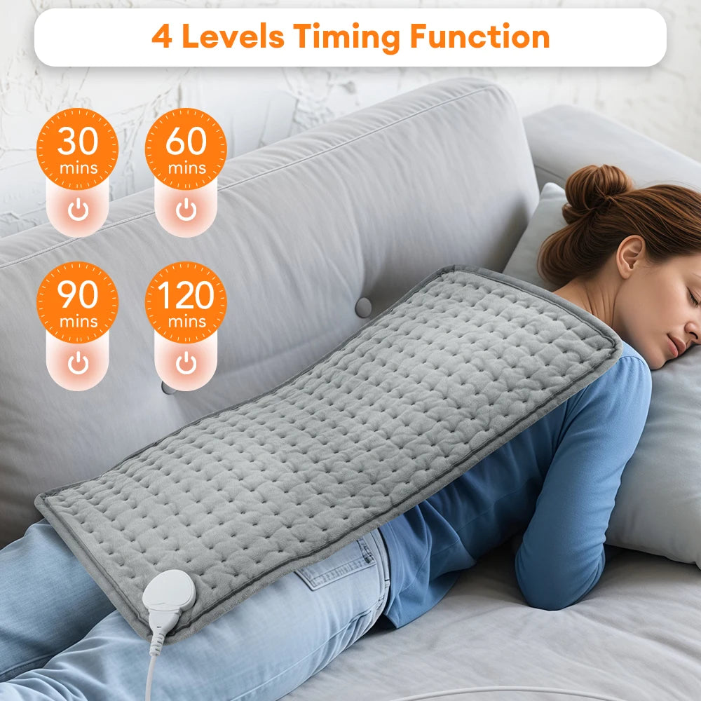 AFDEAL Electric Heating Pad 9 Level 4 Mode Timer Premium