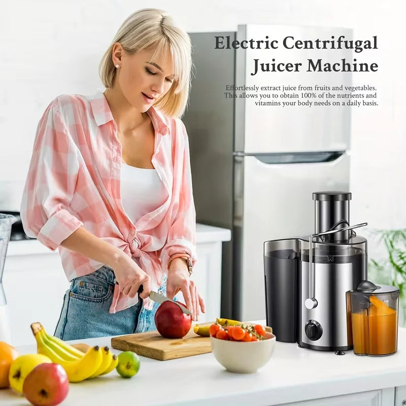 Multifunctional Juicer Blender Food Processor With Wide Mouth