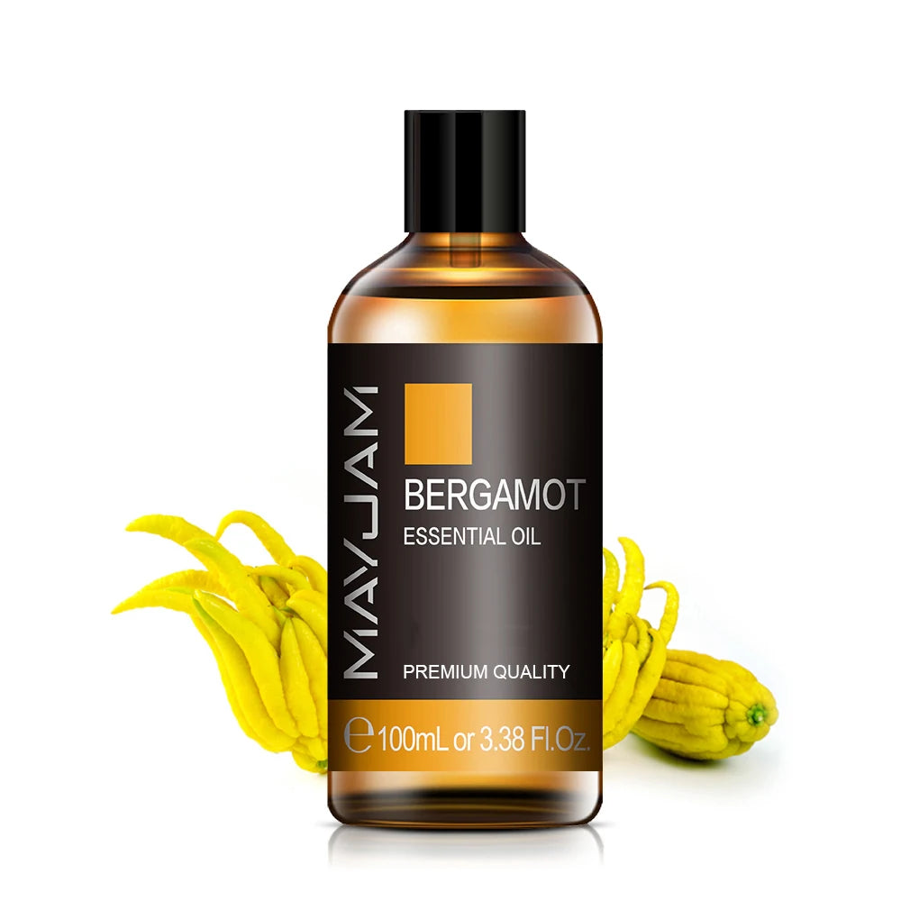 MAYJAM Essential Oils For Diffuser Lavender Eucalyptus Rose Ginger Lemongrass