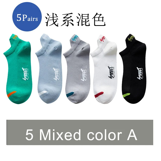 Unisex Breathable Mesh Ankle Socks For Running And Street Style