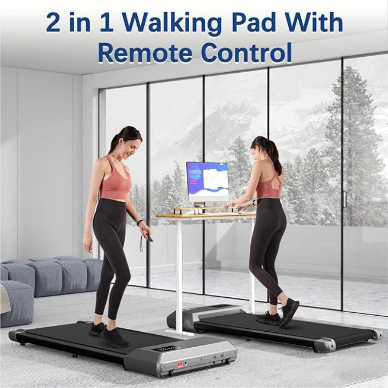Superun 2 In 1 Home Treadmill Walking Running Fitness Machine