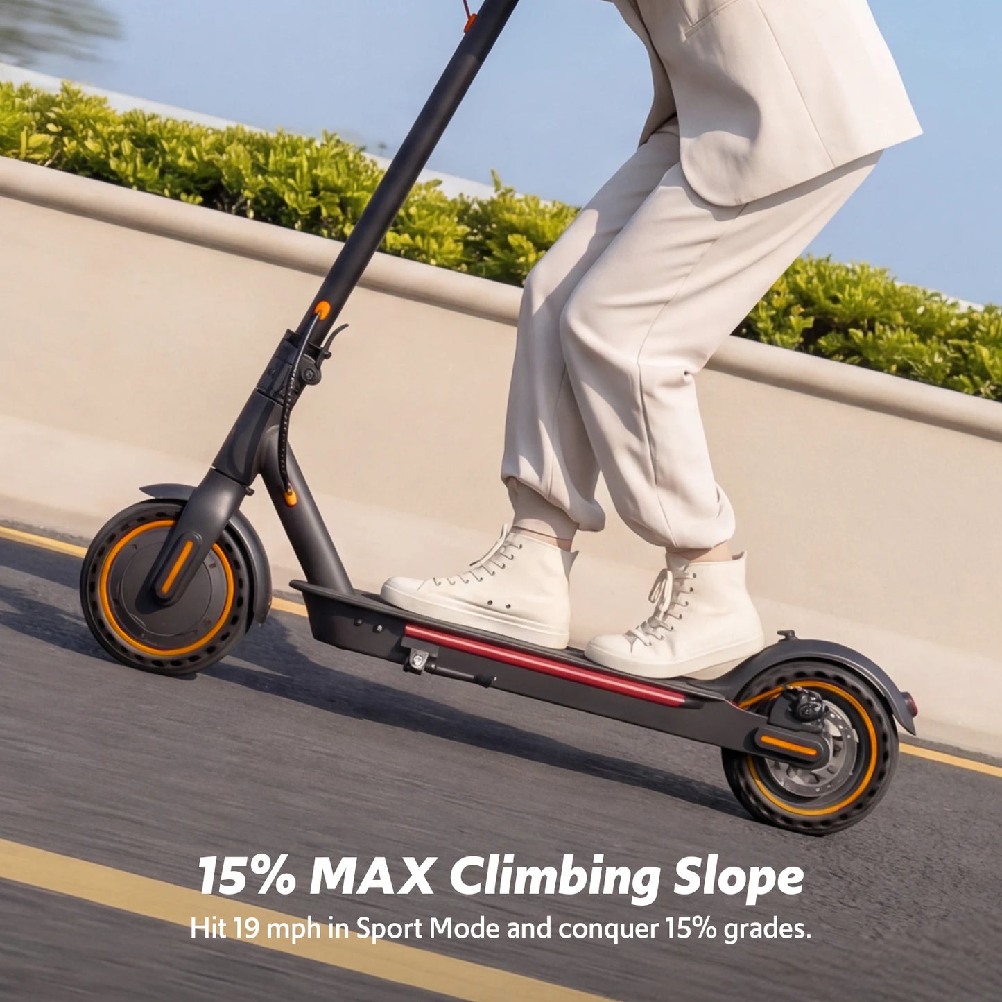 Osboo Electric Scooter A11 Foldable Dual Suspension 22 MPH