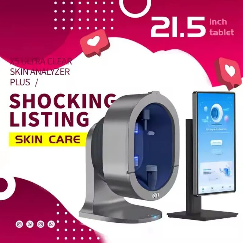 MYOSLIM X5 Pro AI Skin Scalp Analyzer Multispectral