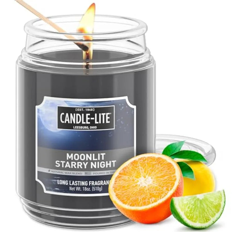 Fall Scented Aromatherapy Candle Single Wick 110 Hours Burn Time