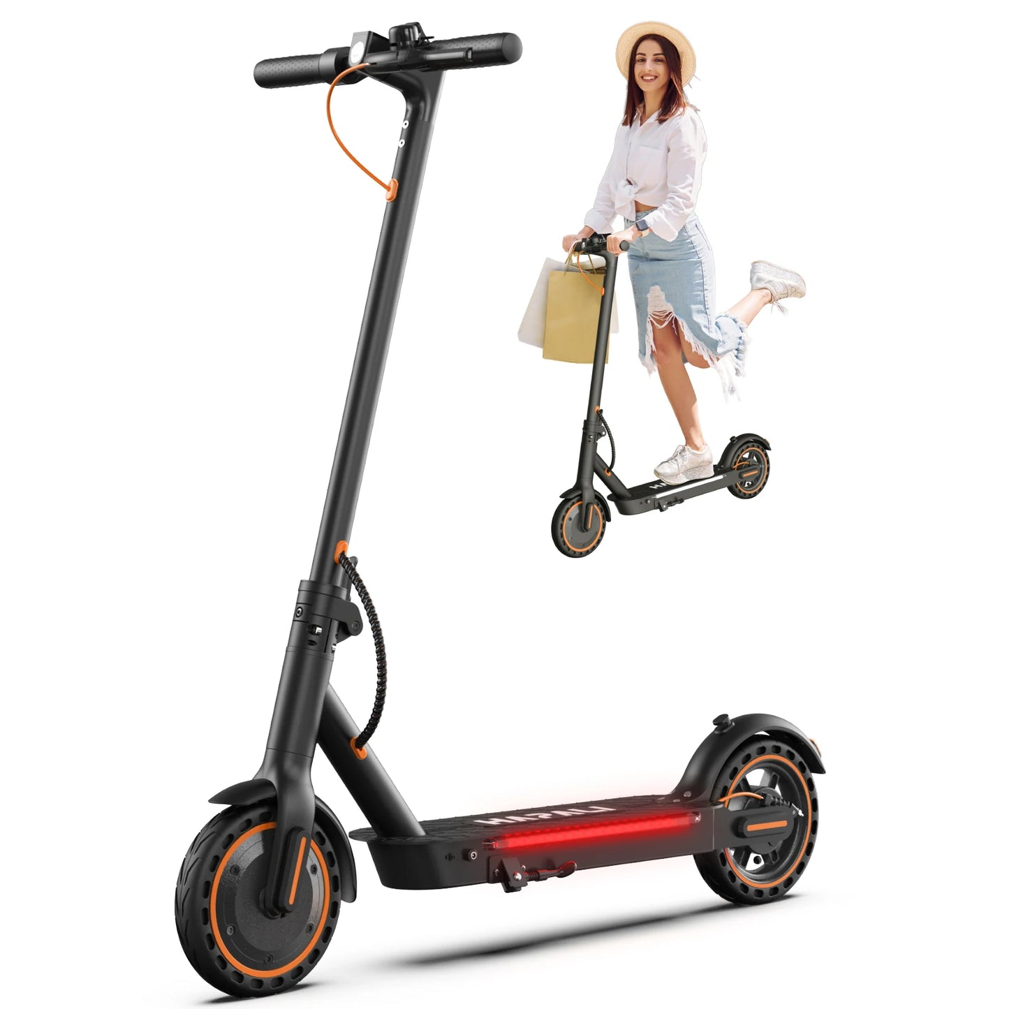 Osboo Electric Scooter A11 Foldable Dual Suspension 22 MPH