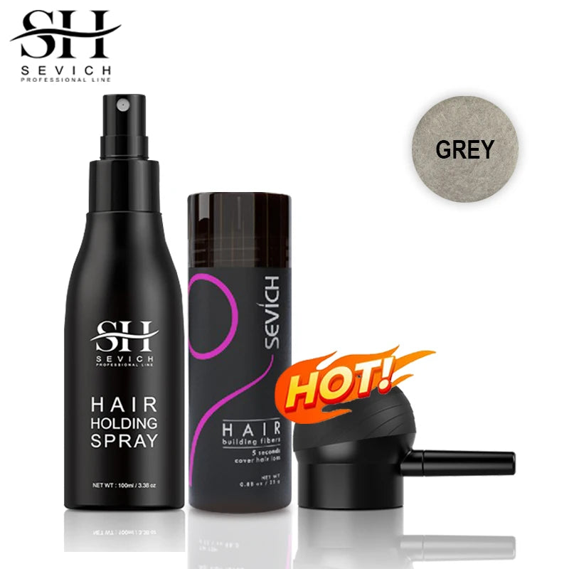 Sevich Hair Fiber Set Keratin Thickening For Hair Loss