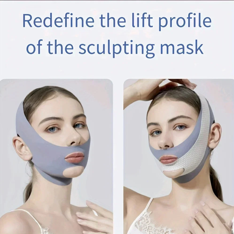 V Line Face Lifting Strap For Double Chin Contour Support