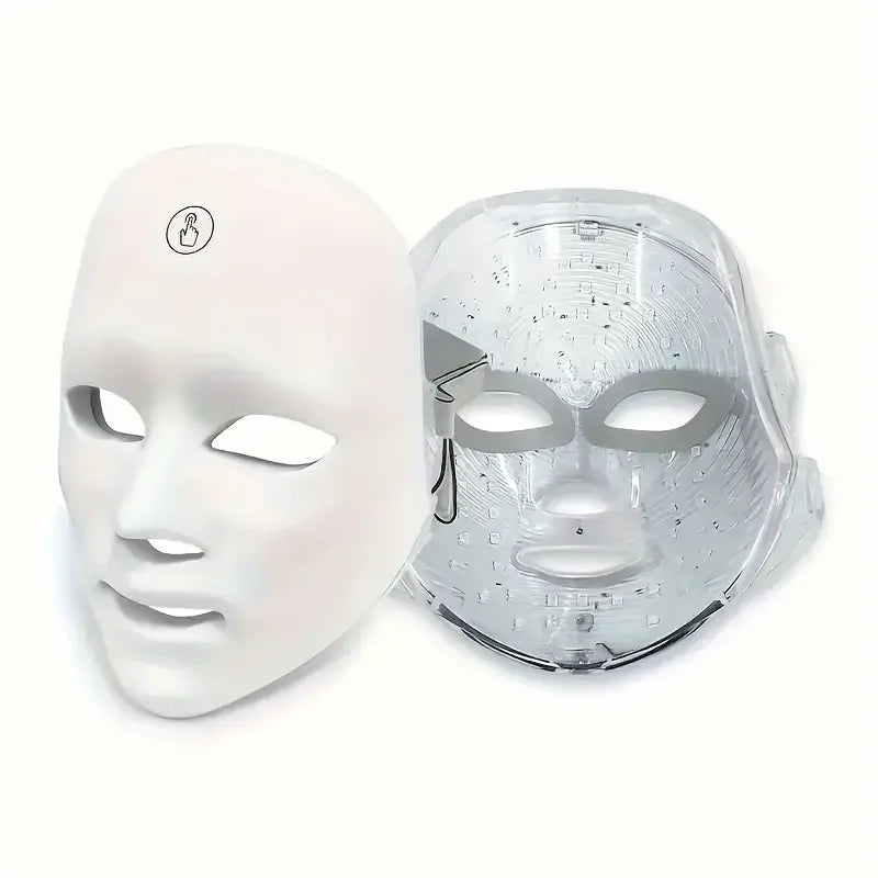 Rechargeable Seven Color LED Face Mask Facial Care Tool
