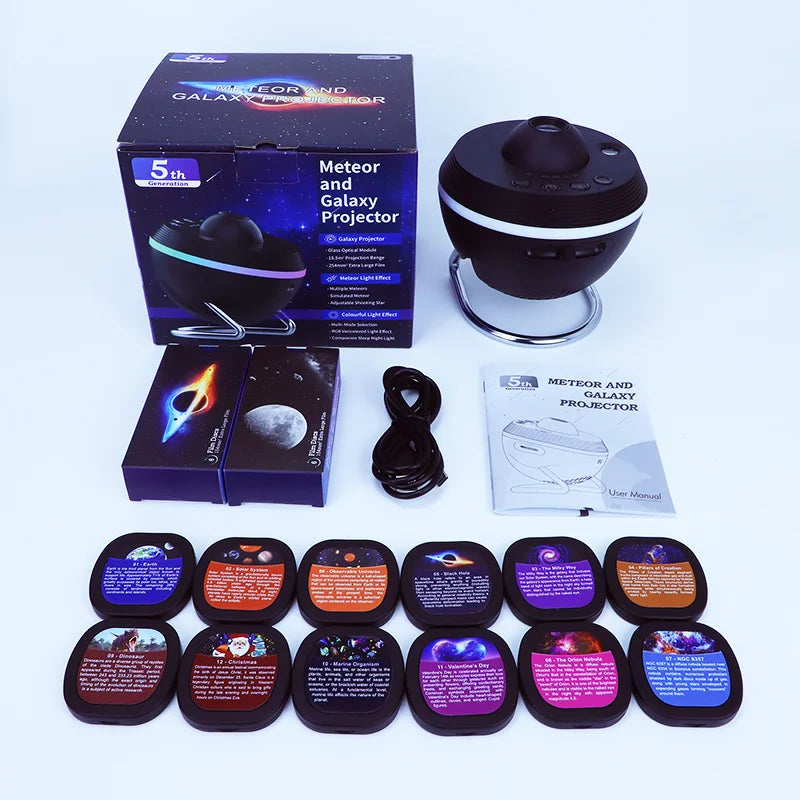 AUSYLE Galaxy Projector 13 In 1 Night Light Lamp Planetarium