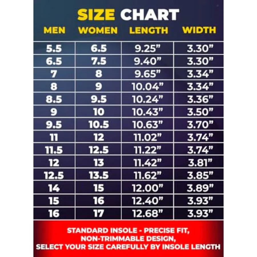 Memory Foam Shoe Insoles Cushioning Insole For Men