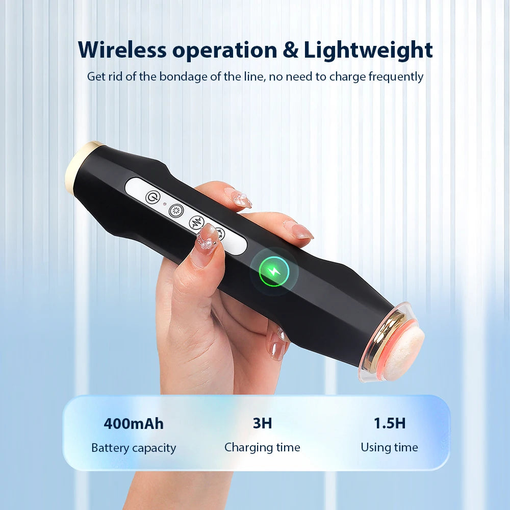 Iebilif Portable Co2 Oxygen Bubble Facial Hand Spa Device