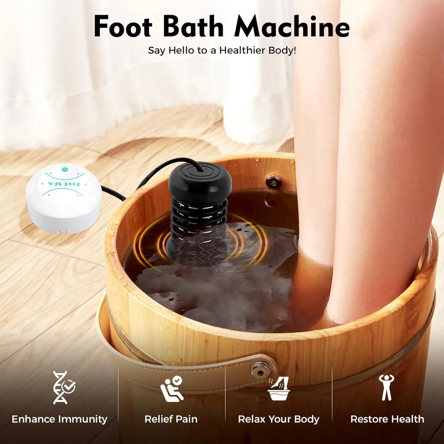 Ionic Foot Bath Detox Machine Pedicure Spa For Home Use
