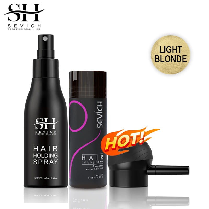Sevich Hair Fiber Set Keratin Thickening For Hair Loss