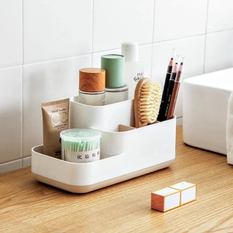 Makeup Organizer Box With Drawer For Dressing Table Storage