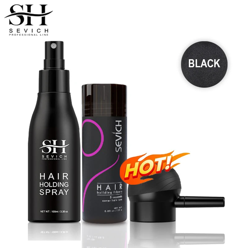 Sevich Hair Fiber Set Keratin Thickening For Hair Loss