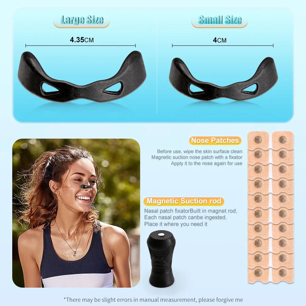 Nasal Dilator For Sleep Starter Kit With Anti Snore Strips