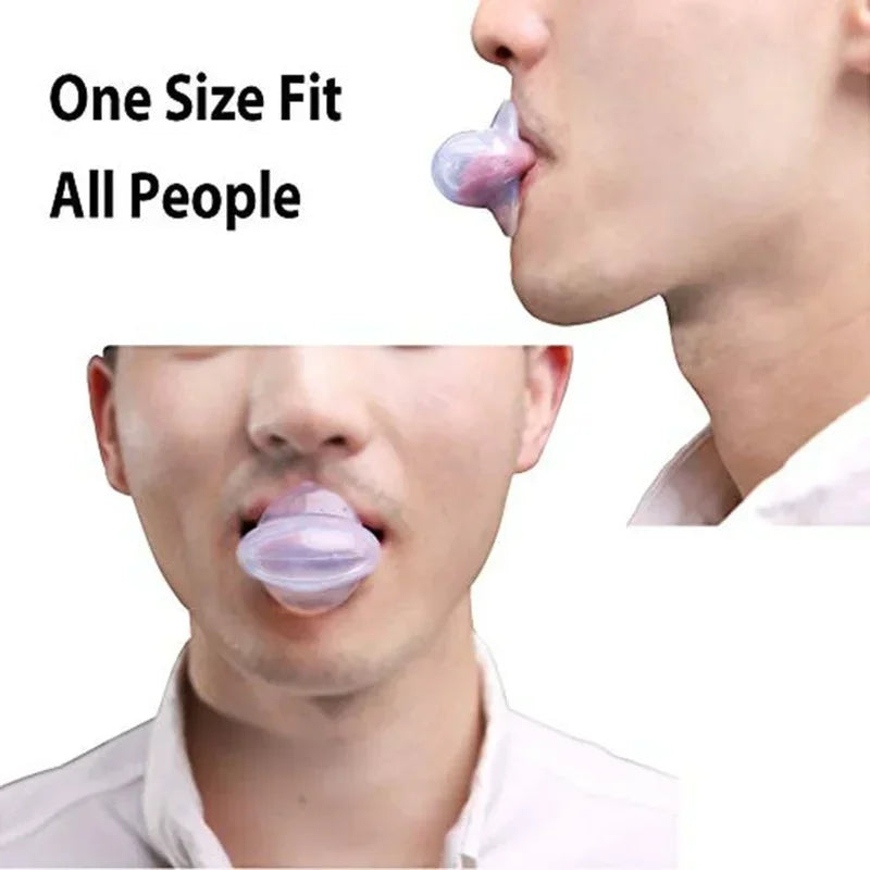 Medical Silicone Anti Snore Device Tongue Retainer For Snoring Relief
