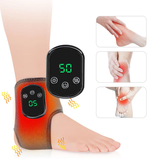 PASTSKY 3in1 Foot And Ankle Massager With Heating And Vibration