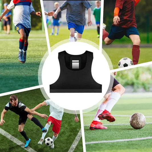 Breathable Soccer GPS Tracker Training Vest For Men