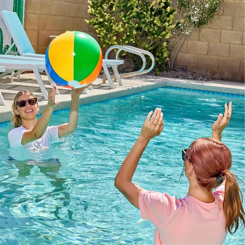 Joyfy 4 Pack Beach Balls Inflatable Pool Toys For All Ages