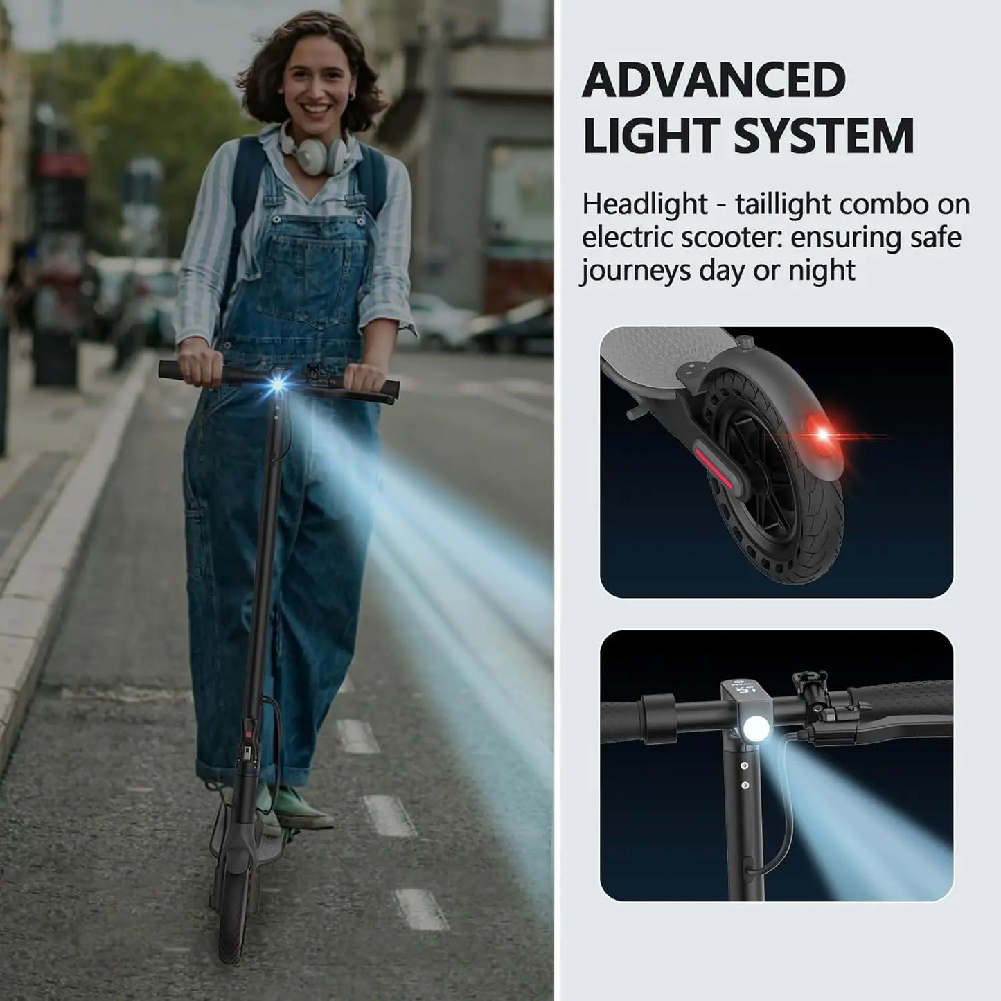 Ladped LP60 Electric Scooter 350W 19MPH Folding 16 Mile Range