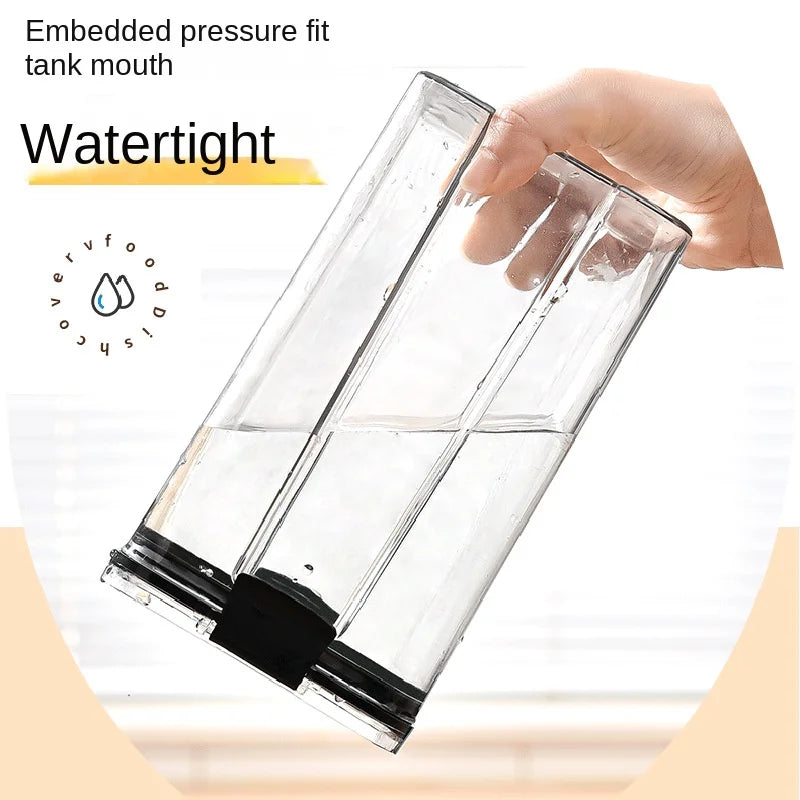 Sealed Acrylic Jars Kitchen Storage Organizer For Grains And Spices