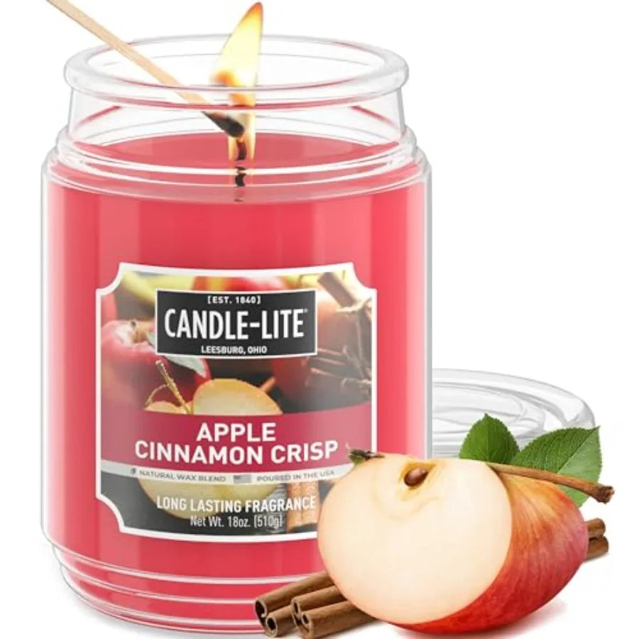 Fall Scented Aromatherapy Candle Single Wick 110 Hours Burn Time