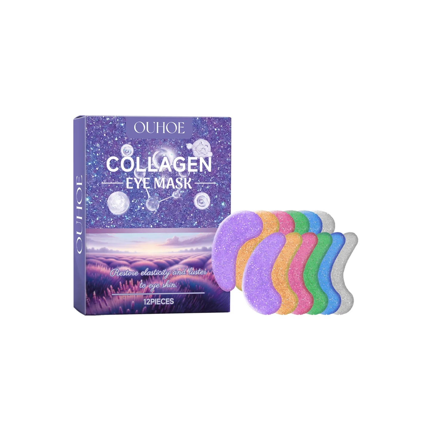 Ouhoe Collagen Eye Mask for Dark Circles and Hydration