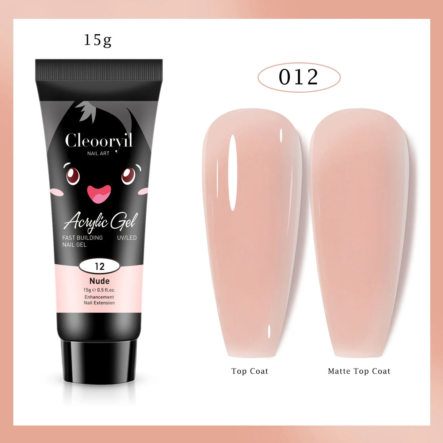 Misscheering Nail Extension Gel Poly Nail Acrylic Gel UV LED