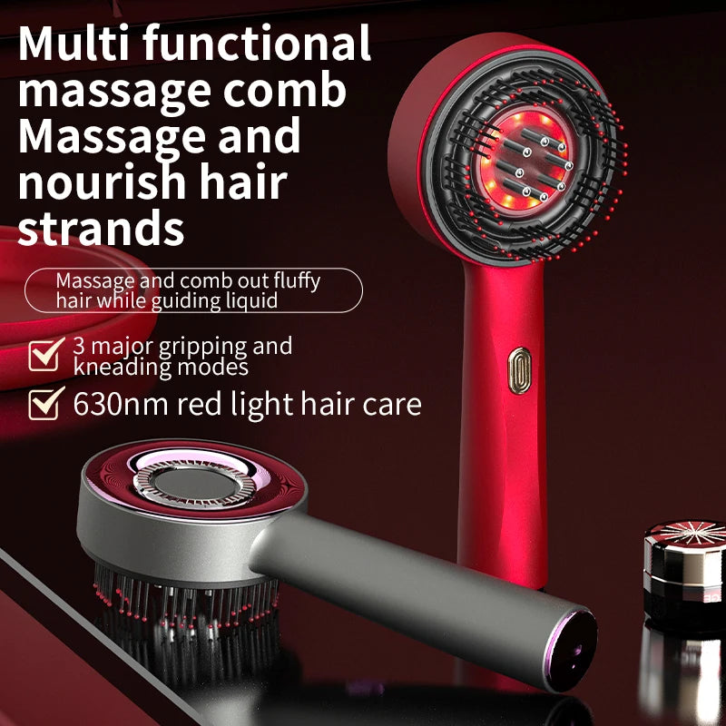 Hailicare Electric Massage Comb With Red Light Therapy For Scalp