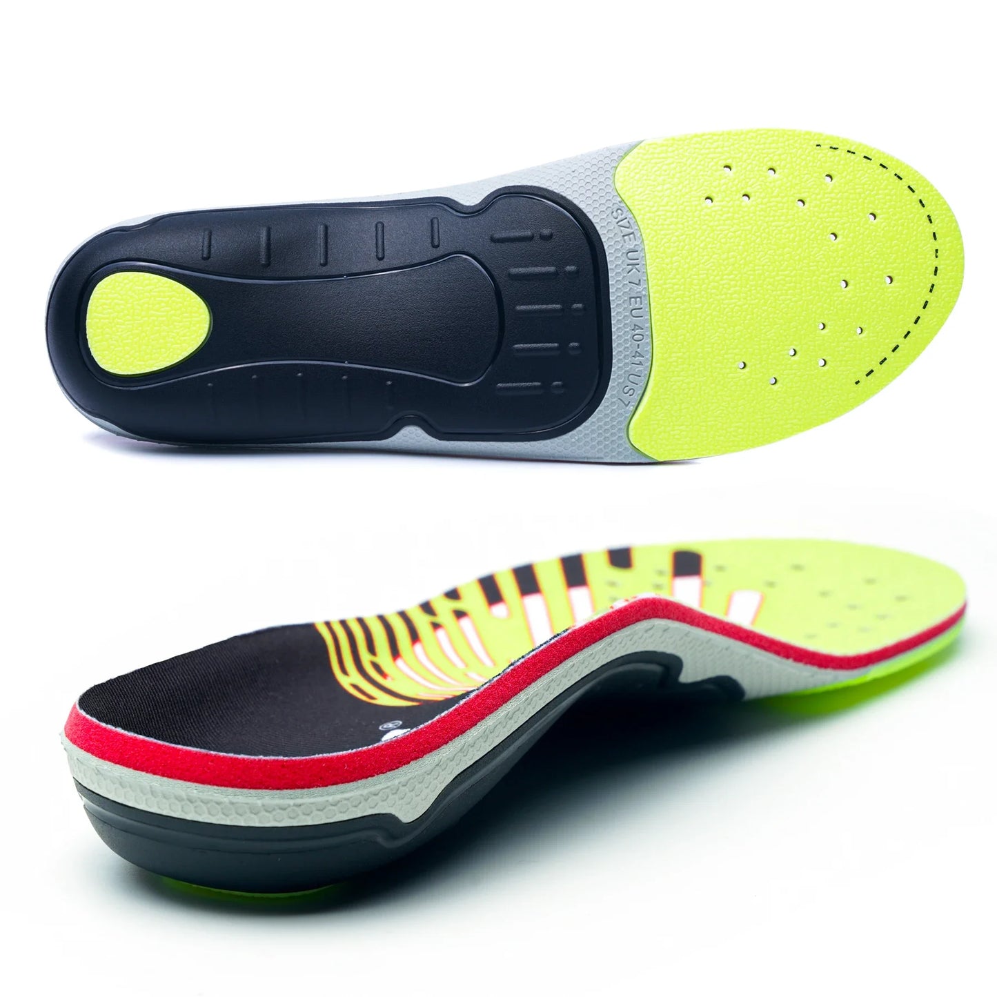 Plantar Fasciitis Relief Orthopedic Insole High Arch Support Flat Foot