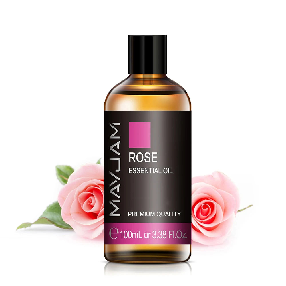 MAYJAM Essential Oils For Diffuser Lavender Eucalyptus Rose Ginger Lemongrass