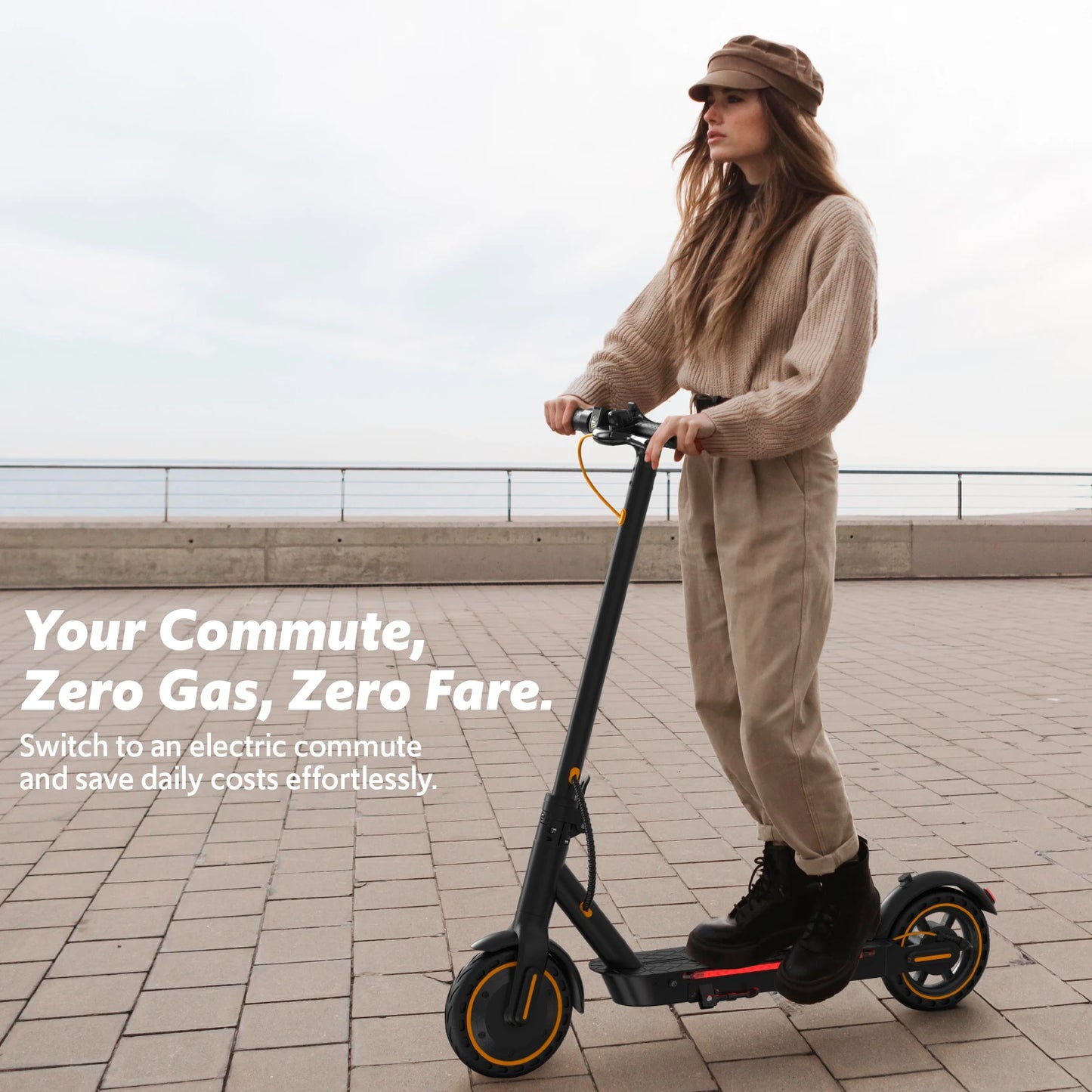 Osboo Electric Scooter A11 Foldable Dual Suspension 22 MPH
