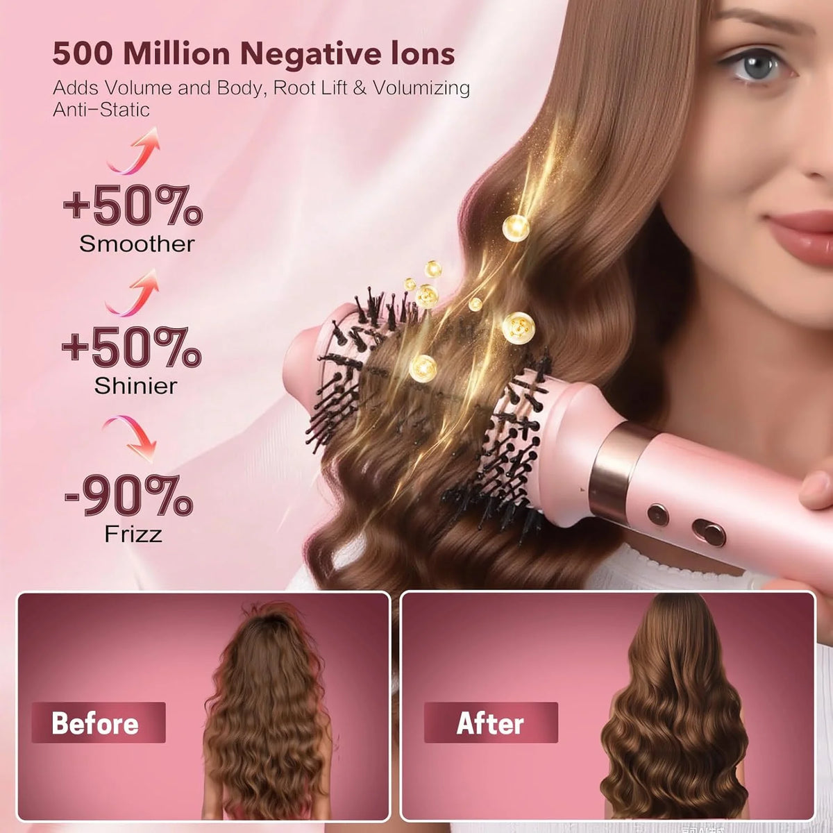 Mythsight 6 In 1 Air Styler And Hot Air Brush