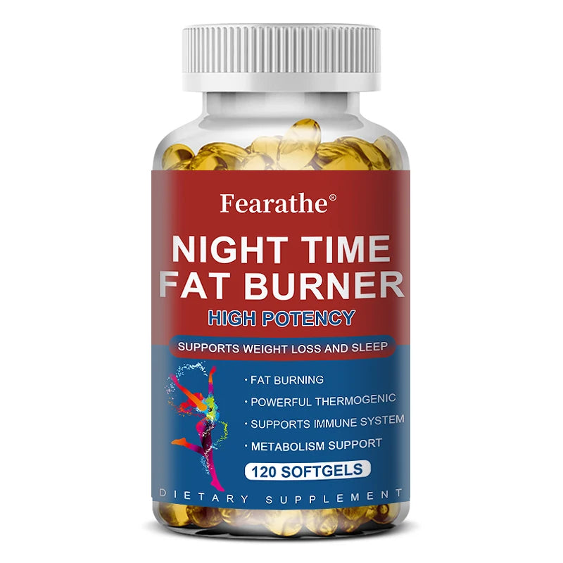 Fearathe Charge Nighttime Fat Burner Capsule Supports Sleep And Weight Loss