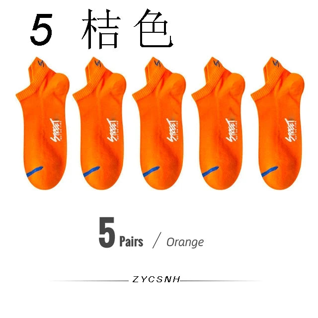 Unisex Breathable Mesh Ankle Socks For Running And Street Style