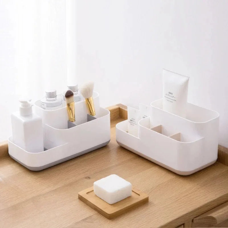 Makeup Organizer Box With Drawer For Dressing Table Storage