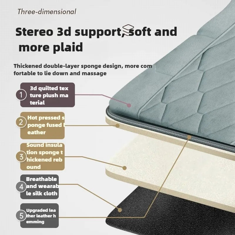 JAIYORL Electric Full Body Massage Mattress With Heating And Vibration