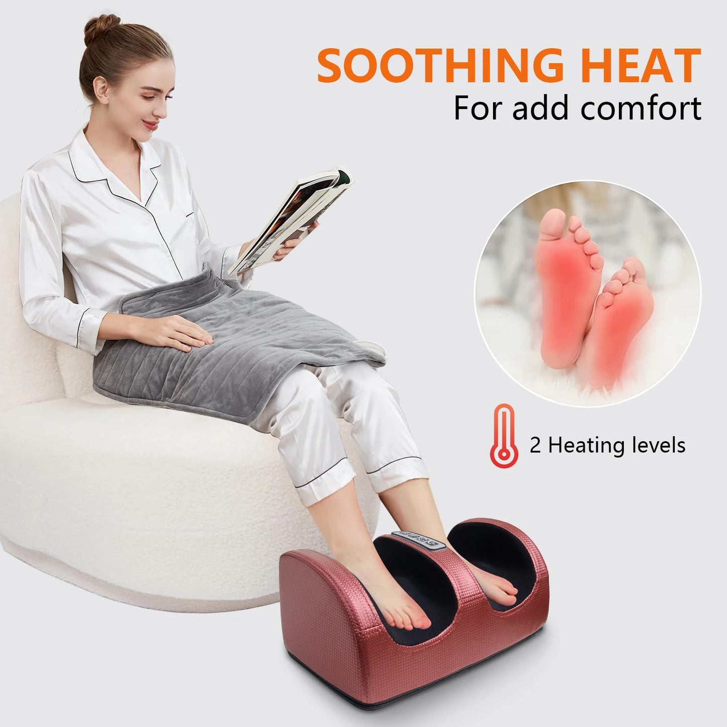 Foot Massage Machine Foot Kneading Massager With Heating
