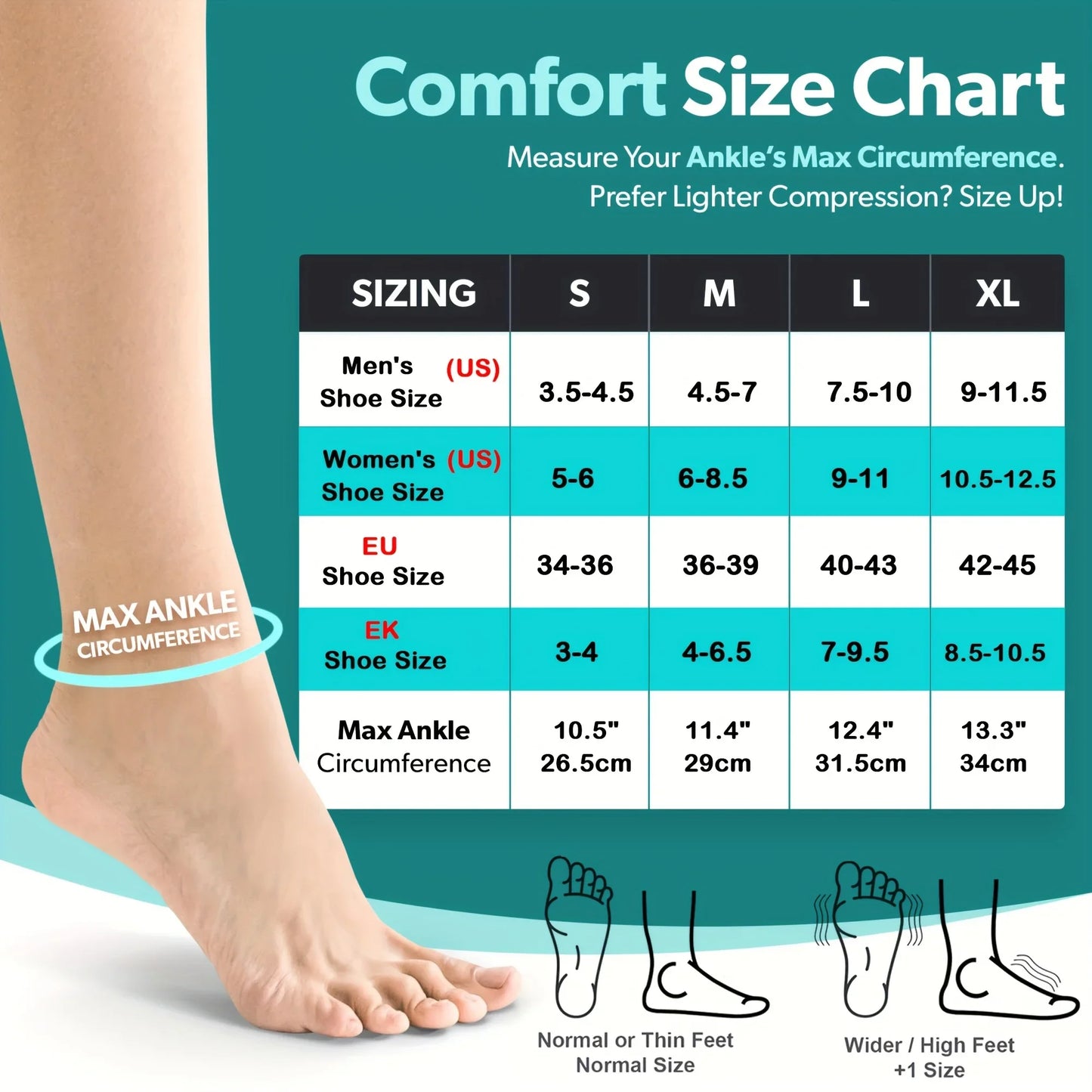Open Toe Compression Socks With Arch Support For Neuropathy Relief