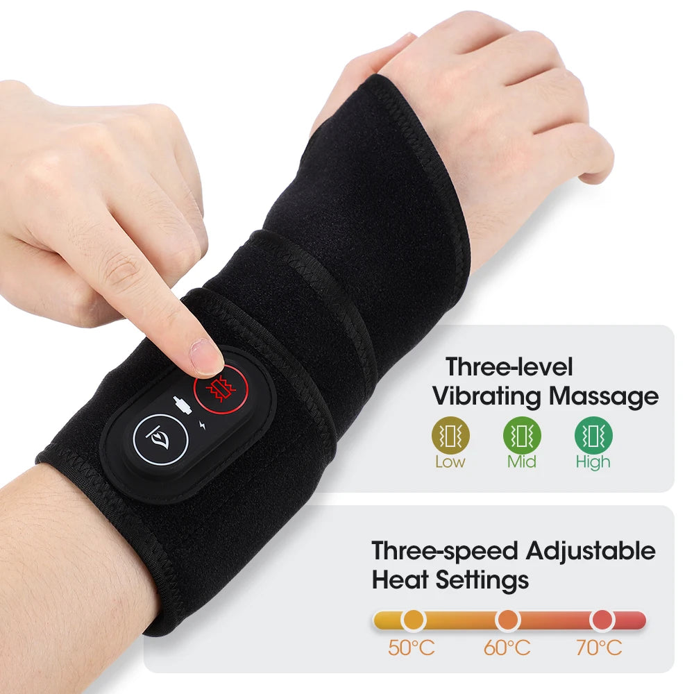 Hailicare Wireless LED Heating Wrap For Body Pain Relief