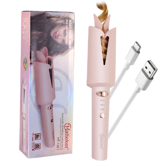 Hatteker Automatic Ceramic Negative Ion Hair Curler