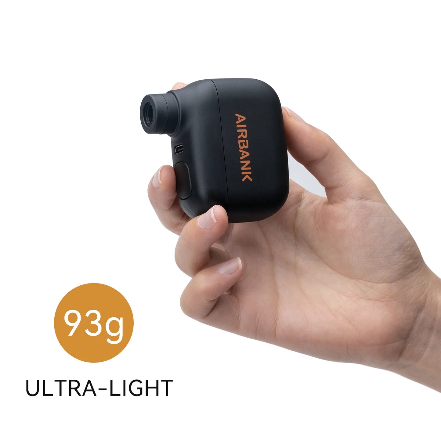 AIRBANKEPUMP Pocket SE Mini Portable Electric Bike Pump Cordless