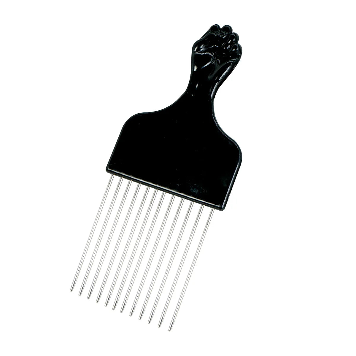 2 In 1 Afro Curling Sponge And Stainless Steel Pick